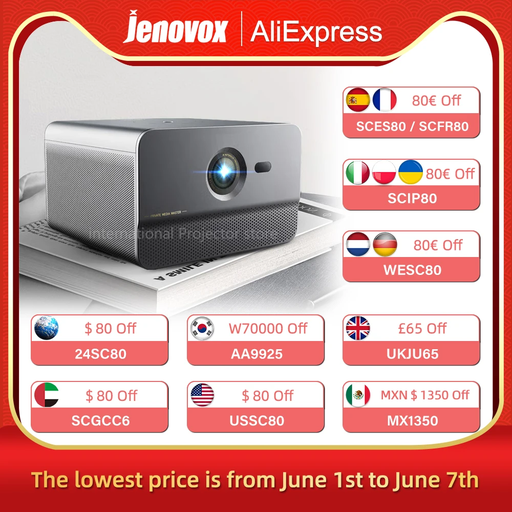 Jenovox-M3000-Pro-DLP-Projector-Produce-by-Changhong-1080P-Projector ...