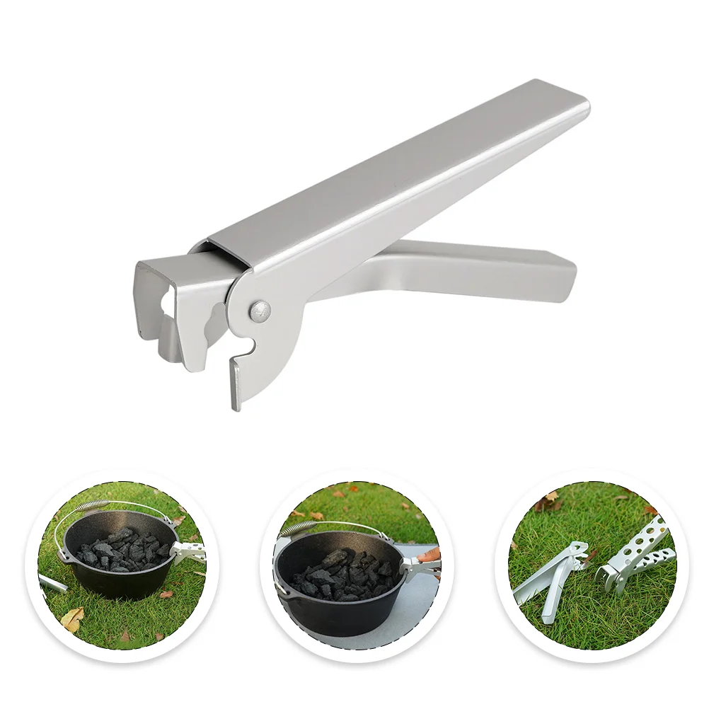 AluminiumAntiHotAlloyClipBowlGripperHolderCampingPotPan