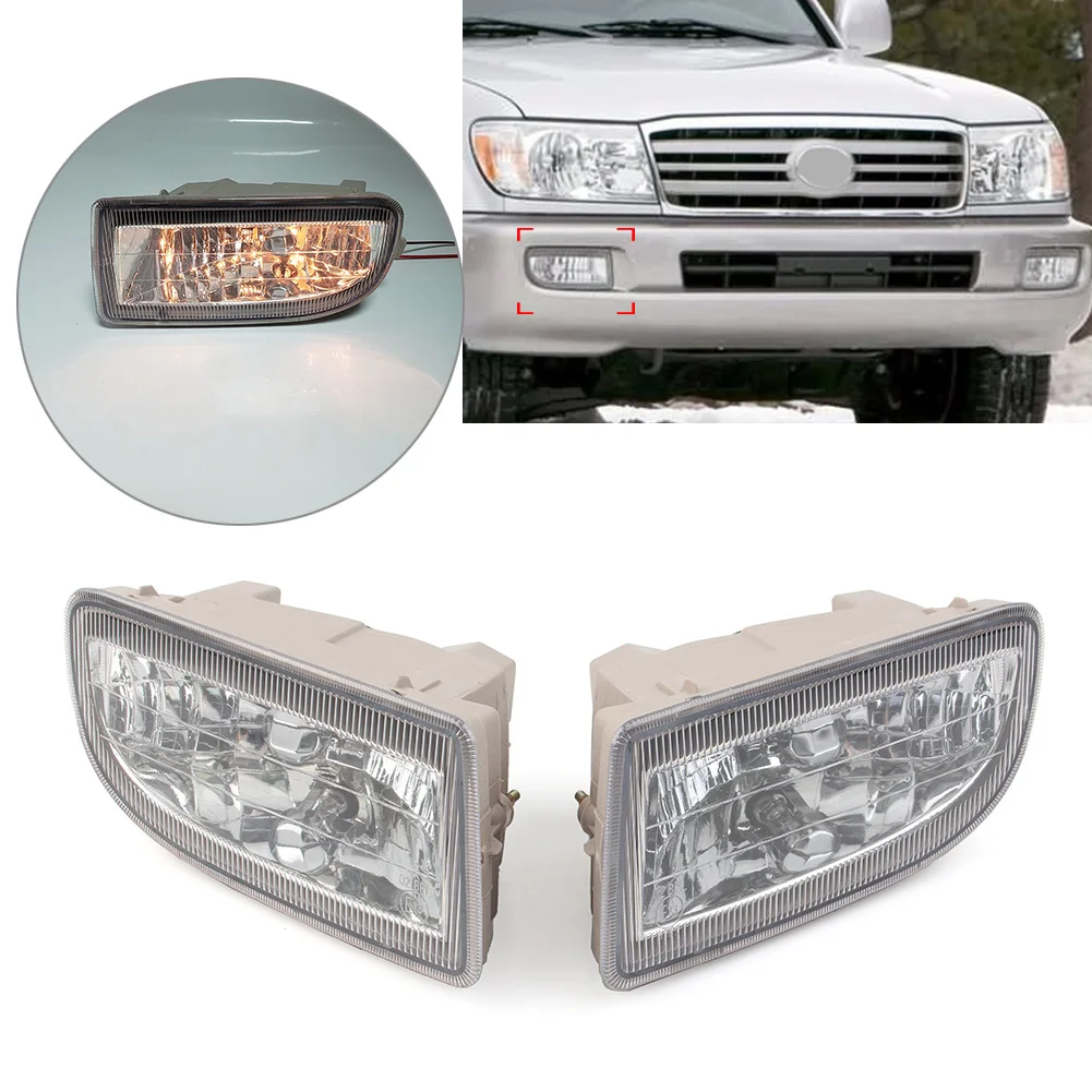 

1 шт., передняя противотуманная фара для автомобиля Toyota Land Cruiser 100 1999-2006 81221-60031 81211-6011-