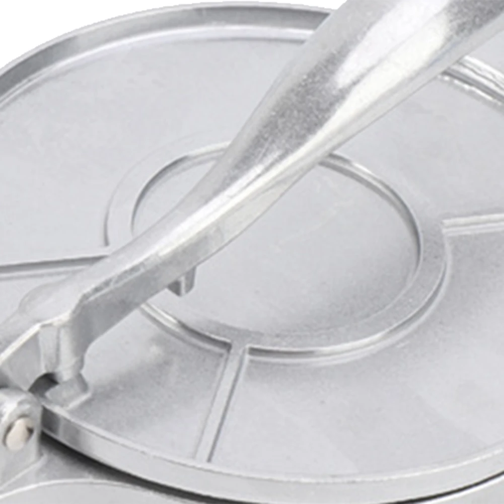Tortilla Press Dumpling Maker Corn Tortillas Pressing Tools Aluminium Alloy Manual Dumpling Skin Maker Tool Long Handle Anti-rust for Home Kitchen Cooking