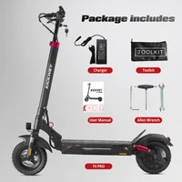 Nouvelle trottinette électrique KICKWEY T4 PRO 2026, moteur 1000W, batterie lithium haute performance 48V20AH, étanche IP65, contrôle par application, charge maximale 150KG, vitesse maximale 45km/h, autonomie maximale 80km, pneus tout-terrain larges 10*3.5 pouces. 8