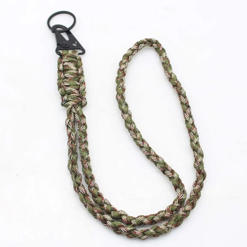 Premium Braided Paracord Neck Lanyard