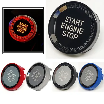 Engine START STOP Button Accessories for BMW X1 X5 E70 X6 E71 Z4 E89 1 3 5 Series E90 E91 E92 E60 Car Replace Cover 1
