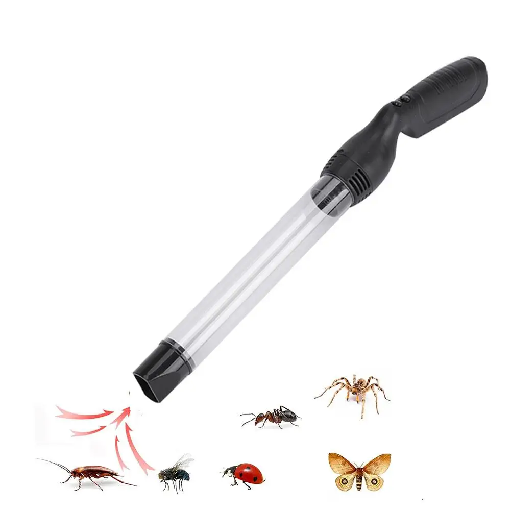 PortableTubeHandheldBugFlyVacuumCleanerInsectsCatcherSuction