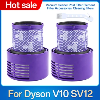สําหรับ Dyson V10 SV12 CYCLONE สัตว์ ABSOLUTE Total Clean เครื่องดูดฝุ่นล้างทําความสะอาดได้ตัวกรองทดแทน HEPA อะไหล่ 1
