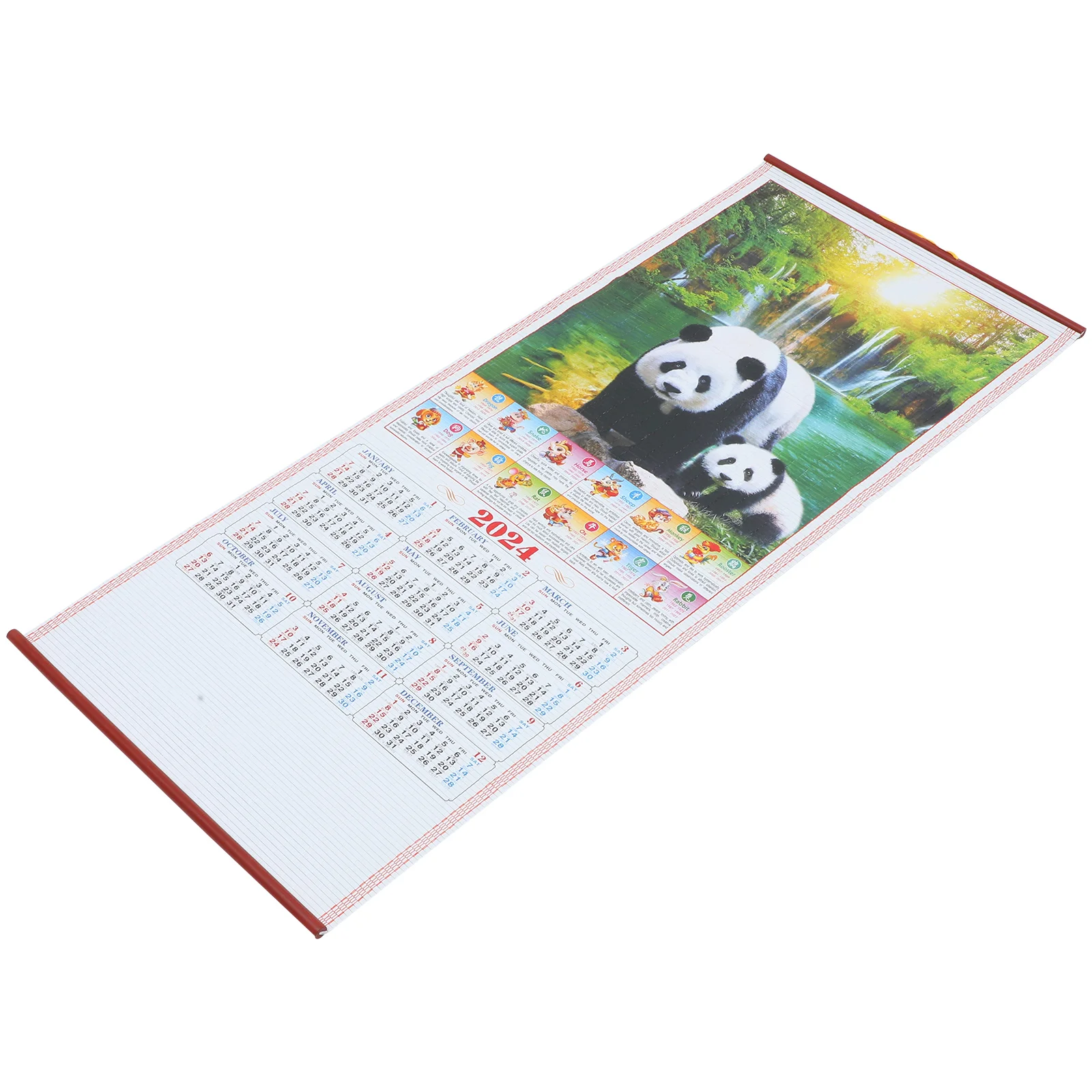 

Calendar Monthly Wall Hanging Calendar Chinese Style Hanging Calendar The Year Of Dragon Hanging Calendar Decoration