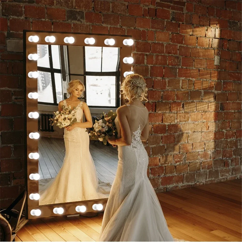 12 Detachable Bulbs LED Professional Makeup Mirror Light USB Cosmetic Mirror with Light Dressing Table Vanity Lights