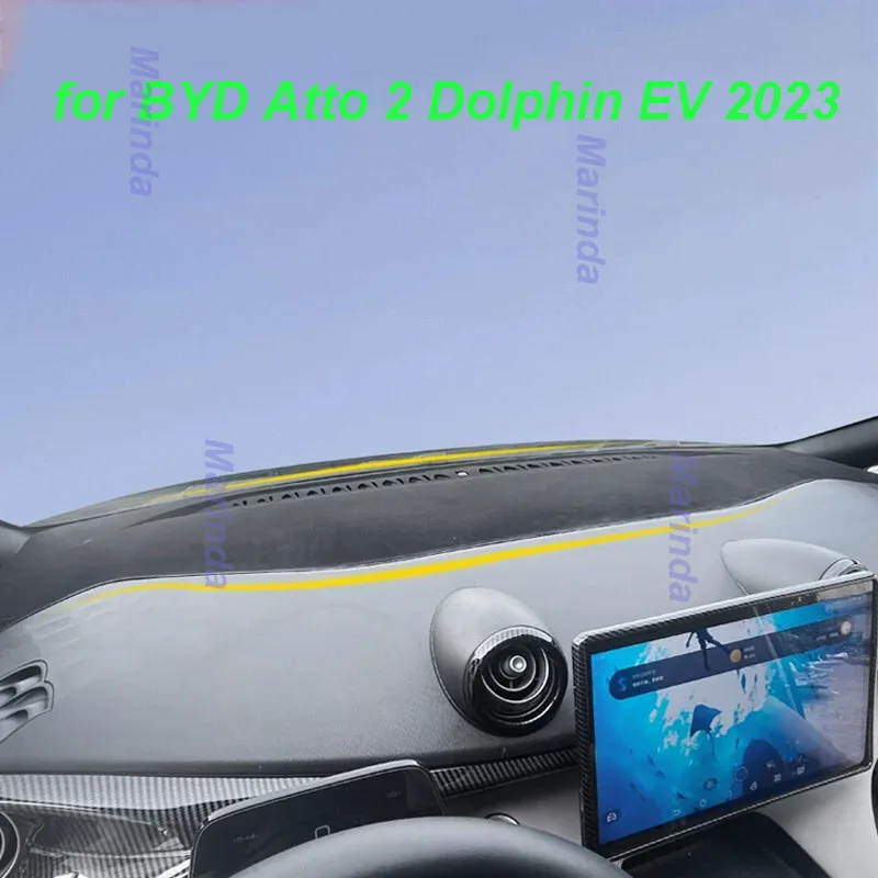 

Car Dashmat for BYD Atto 2 Dolphin EV 2023 Car Dashboard Sunshade Pad Instrume Panel Cover Carpets Interior Accessories
