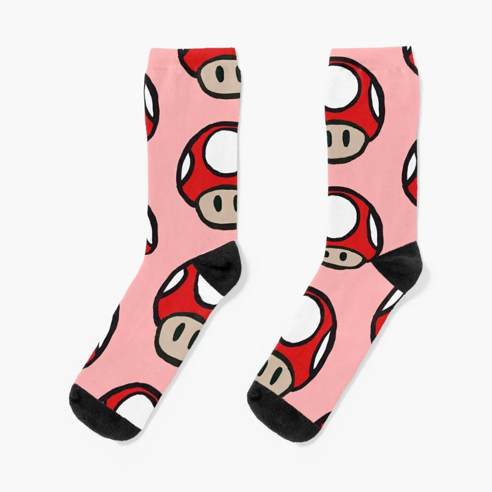 Mushroom Socks heated cool Girl'S Socks Men's