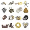 Brain teaser Puzzles Toys For Adults Kids Diecast Kirsite Magic Locks Classic IQ Metal Baffling Thinking Intelligence Test Game 4