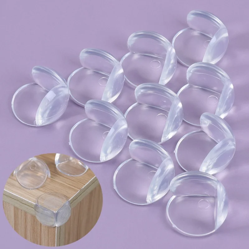 

Child Baby Safety Silicone Protector Table Corner Edge Protection Cover Transparent Spherical Anti Collision Edge Guards