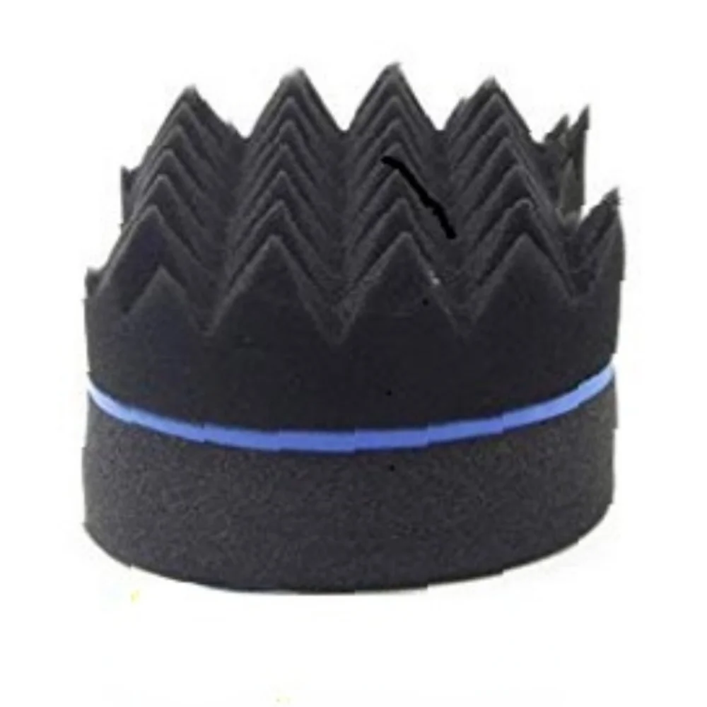 Hair styling tool Oval Double Sides Magic Twist Hair Brush Sponge Brush For Natural Afro Coil Wave Dread Sponge Brushes Hair Braids Braiding