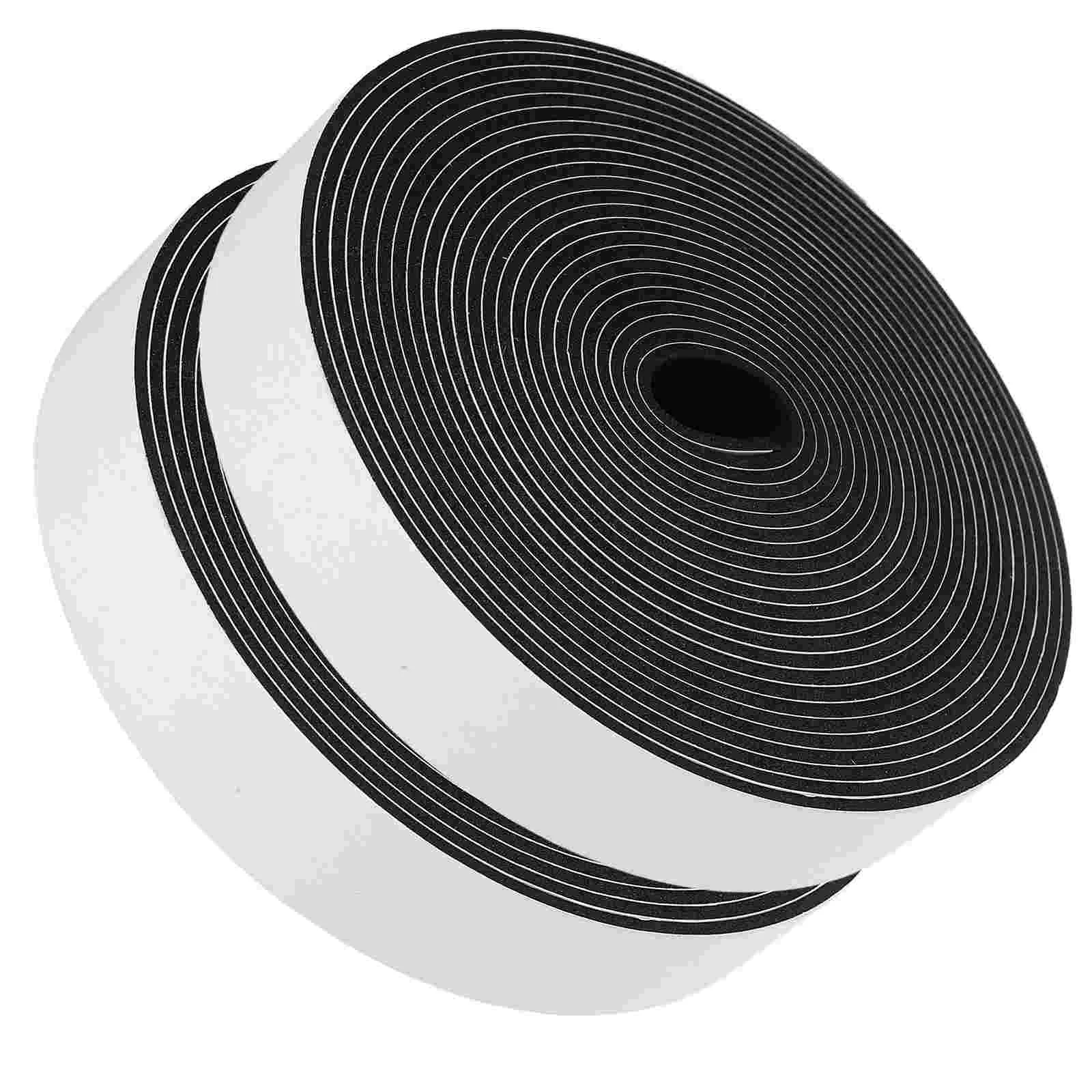 

2 Rolls Windows and Doors Sealing Strip Bedside Anchor Tape Table Chair Foot Cover / Pad for Foam
