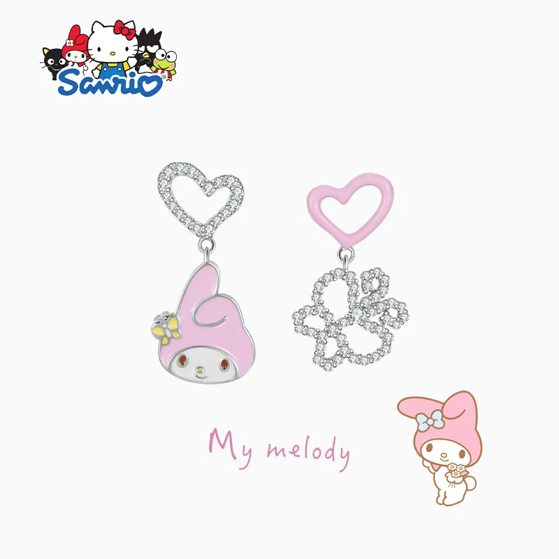 

Женские серьги-гвоздики Sanrio из серебра 925 пробы в виде мелодии