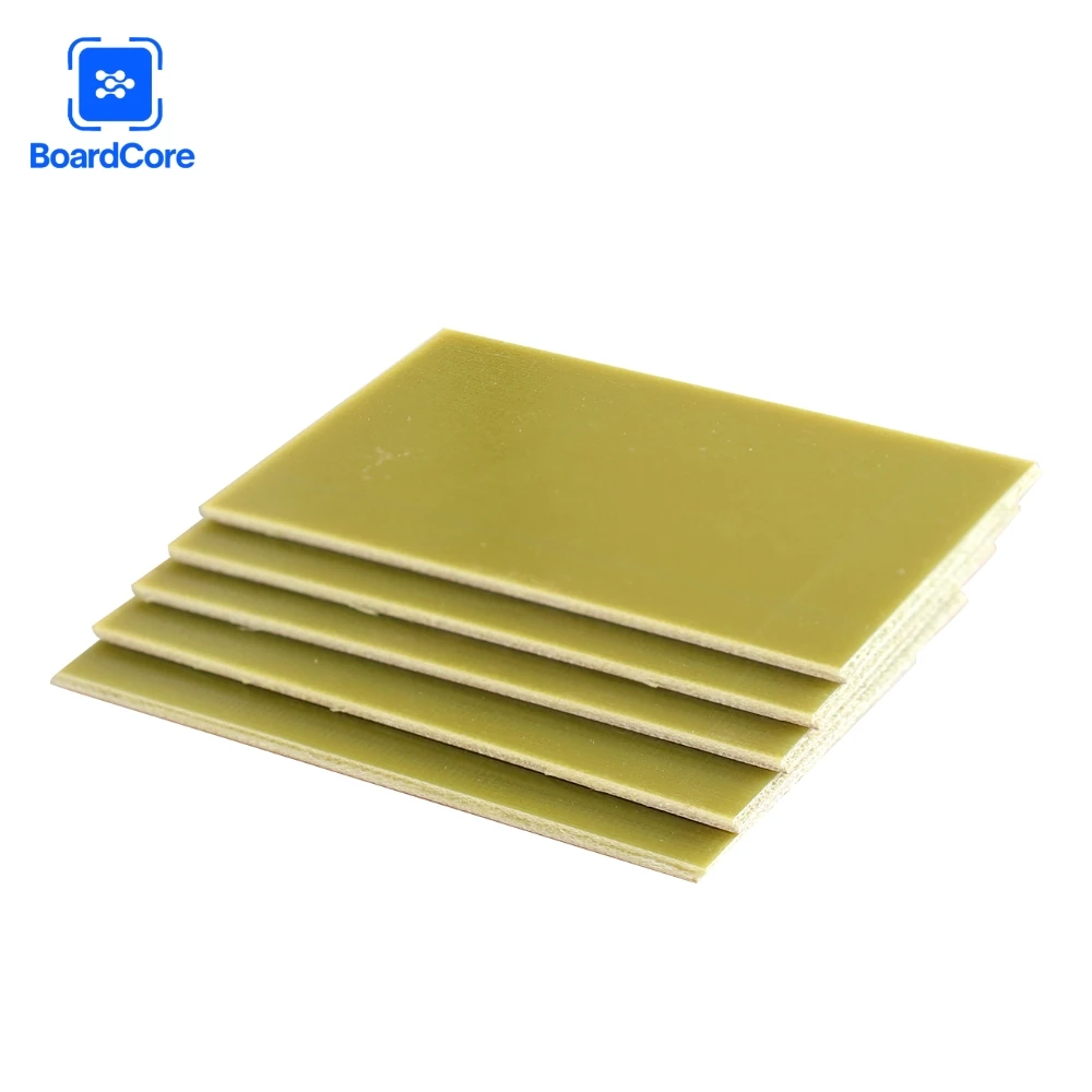 5/10 PCS PCB 5x7cm FR4 단면 구리 도금판 DIY PCB 키트 라미네이트 회로 기판 5*7cm IC DIY 키트