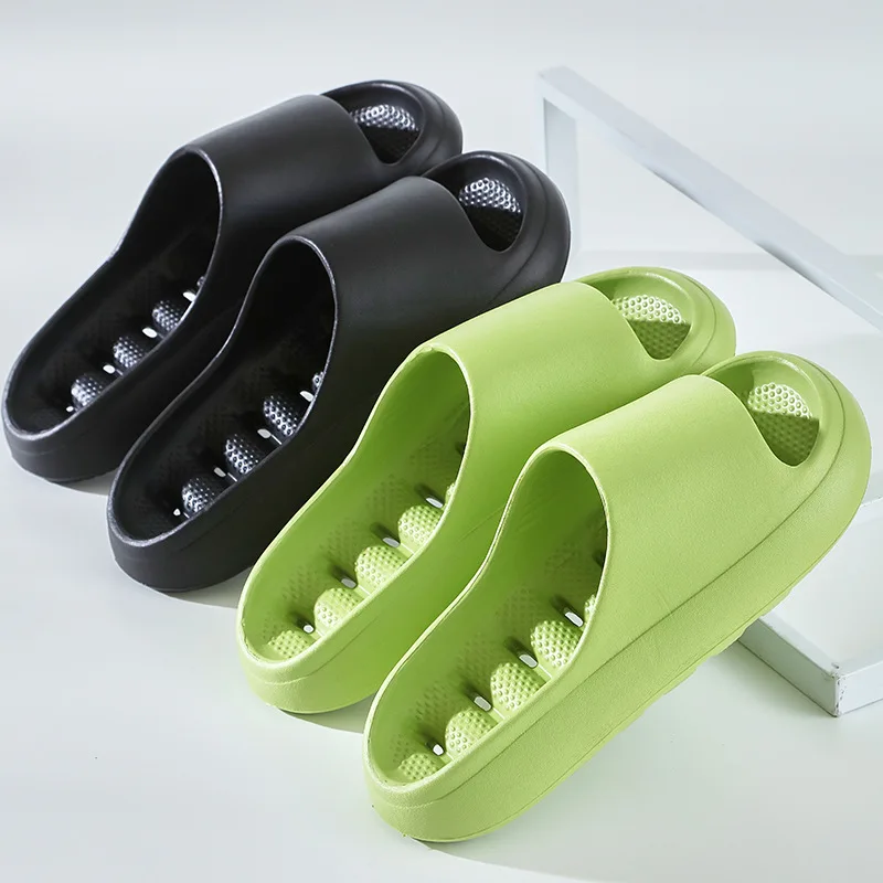 Bathroom Slippers Quick-drying Shower Hollow Out Indoor Summer Soft EVA Shoes Anti-Slip Flip Flops for Men Women Bath Slipper 4