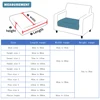 1pc Jacquard Sofa Seat Cushion Cover Chair Cover Stretch Washable Removable Slipcover 1/2/3/4 Seat Polar Fleece Sofa Protector 2