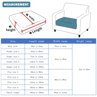 1pc Jacquard Sofa Seat Cushion Cover Chair Cover Stretch Washable Removable Slipcover 1/2/3/4 Seat Polar Fleece Sofa Protector 2