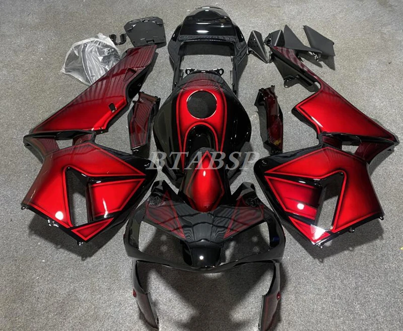 

Новый комплект обтекателей из АБС-пластика для цельного мотоцикла, подходит для HONDA CBR600RR F5 2003 2004 03 04, кузов красного цвета, глянцевый