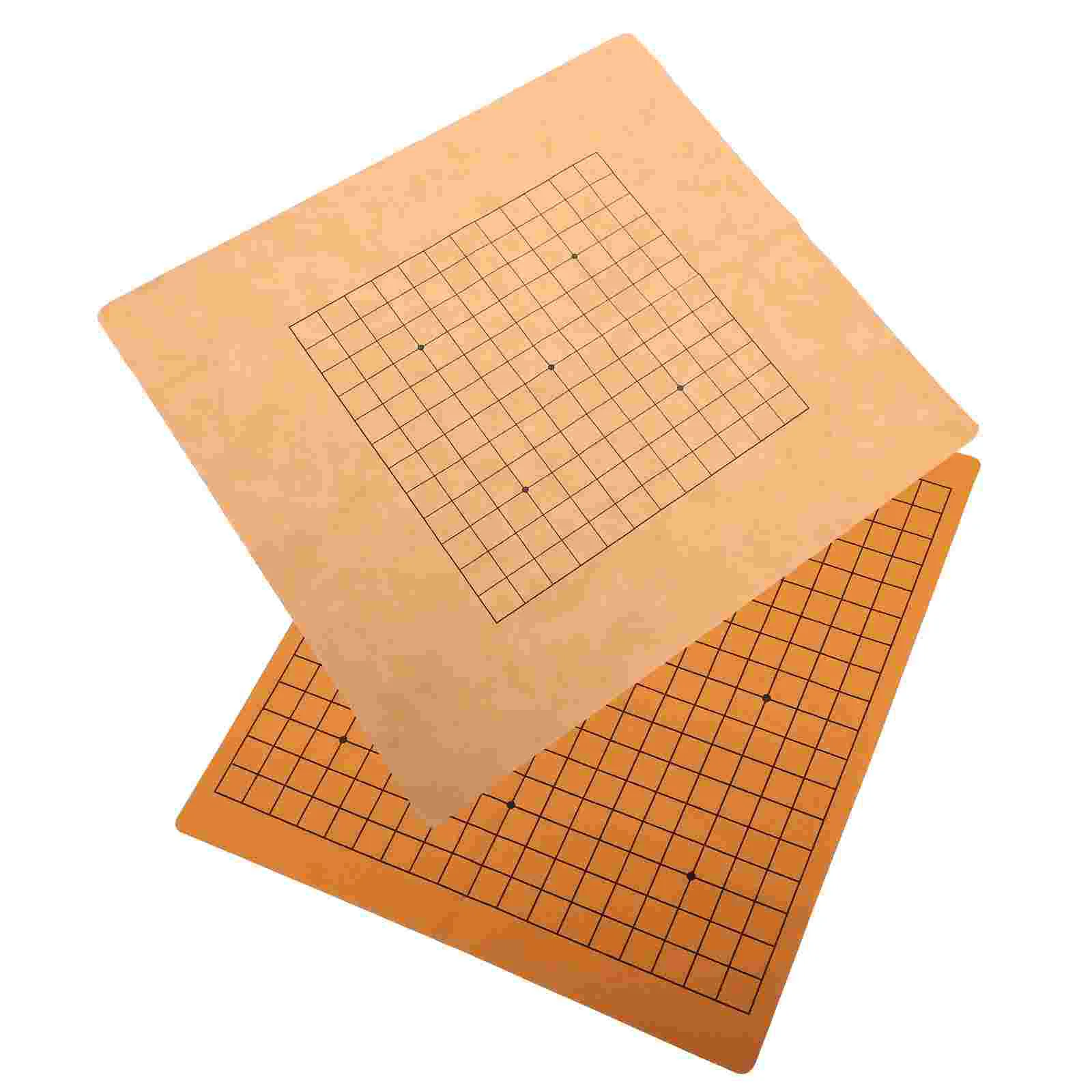 

2pcs Chessboard Game Accessories Foldable Foldable Boards Simple Chessboards
