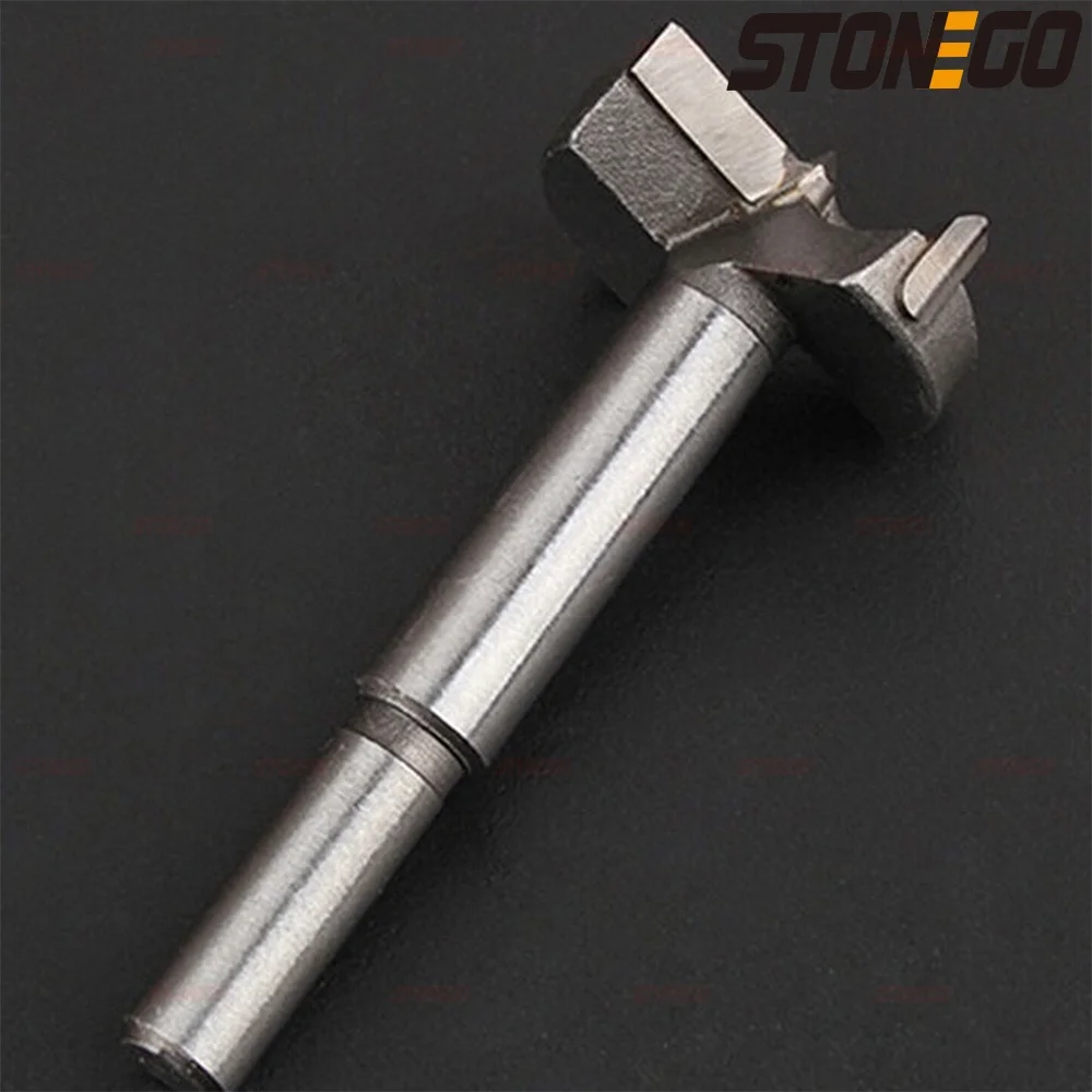 STONETO 카바이드 오거 막힘 톱 절단 도구, 목공 구멍 오프너 드릴 비트, 원형 힌지, 나무 문 펀칭, 1 개