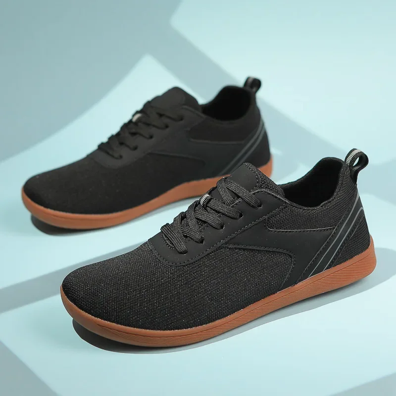 Cross-Border Outdoor Non-Slip Wide-Footed Shoes Lose-Fit Sports Casual Shoes Hiking Wide Fitness Running Exercise