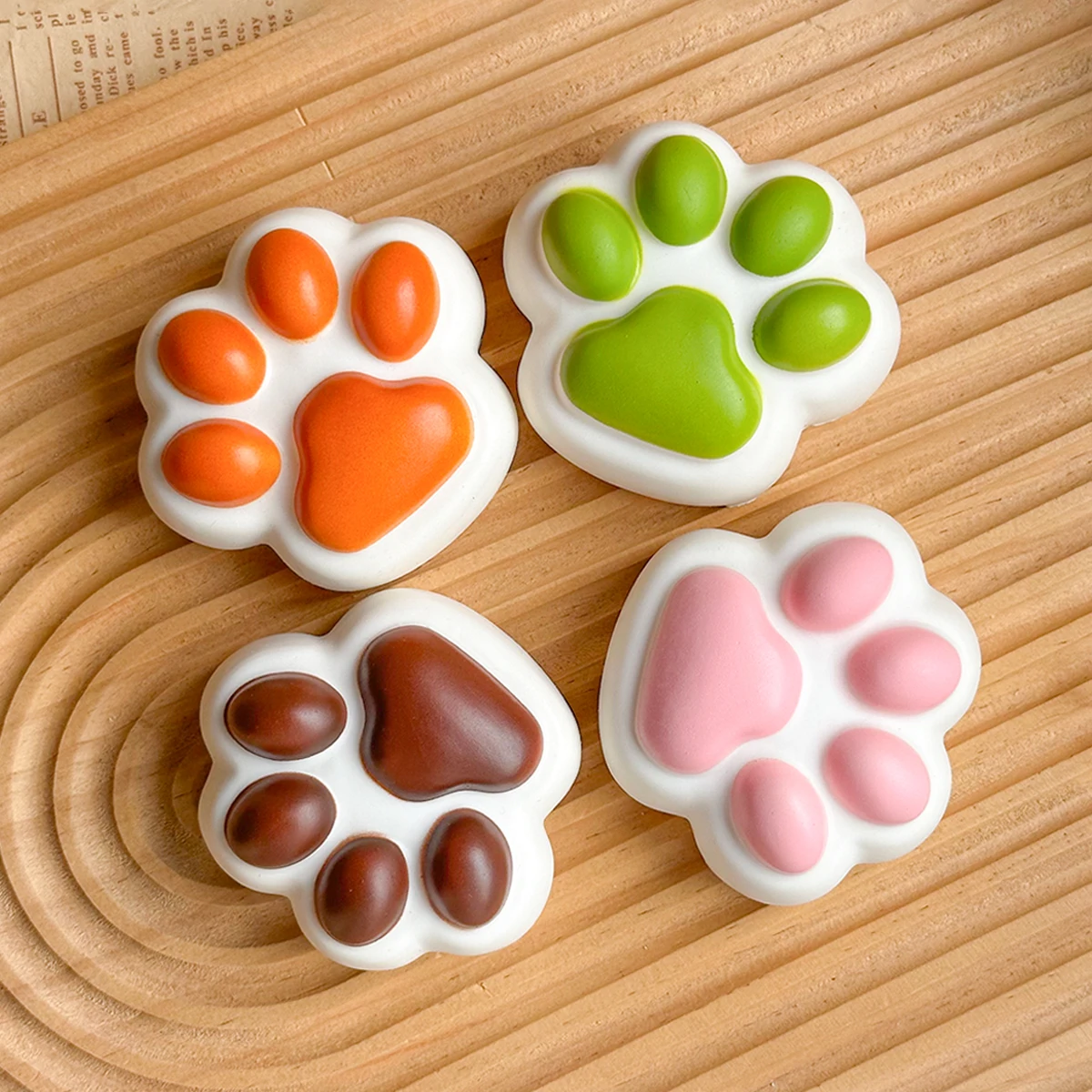 Cat Paw PU Slow Rebound Toys Decompression Toys 1Pc anti pressure toys