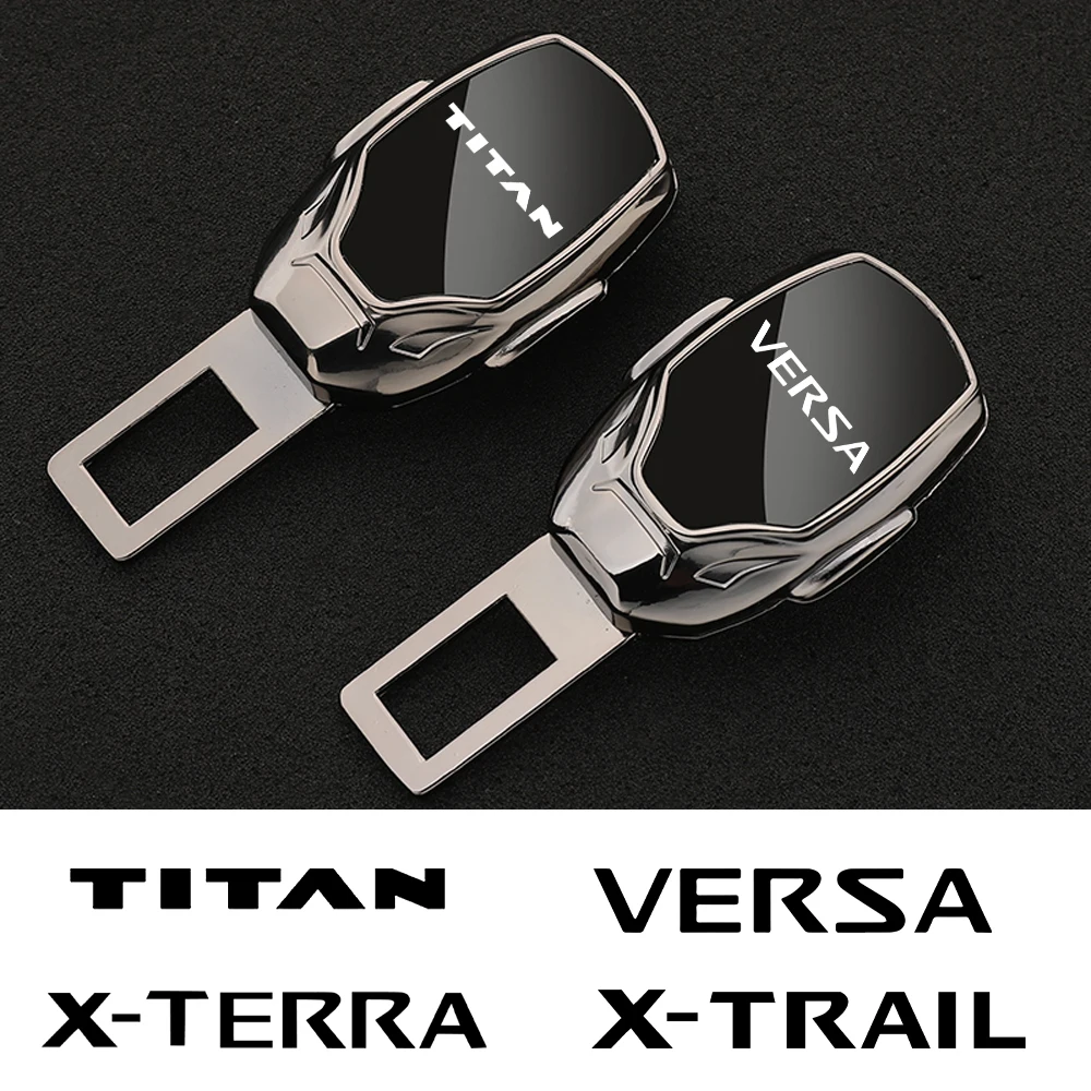 Accessori Interni Auto Logo Auto Clip Fibbia Cintura Di Sicurezza Personalizzata Per Nissan Titan Versa X-Terra X-Trail Leaf Nismo Juke Qashqai