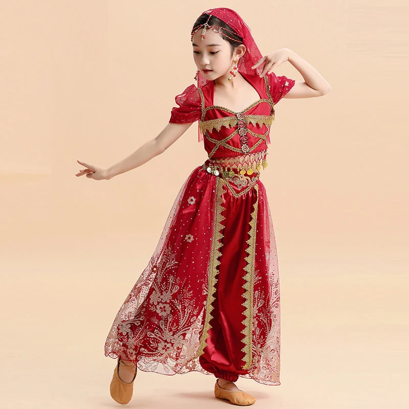 Children's dance clothing Belly dance New jasmine princess