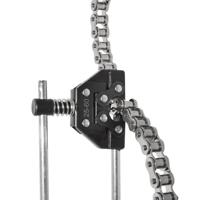 Motorcycle Bike Chain Tool Link Splitter Roller Chain Bicycle Go Kart ATV Chains Replacement Tool For 25H-60H Chainsabht