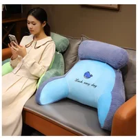 Ice Peas Pillow Cushion Soft Bed Pillow Girls Sleeping Sofa Latex Bed and Seat Can Use Big Backrest Cushion Pillow 1