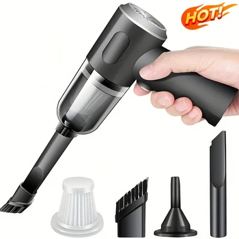 2026New Wireless 690000Pa Car Vacuum Portabale Cleaner Cordless Handheld Vacuum High-power Vacuum Cleaner For Home Office Car 1