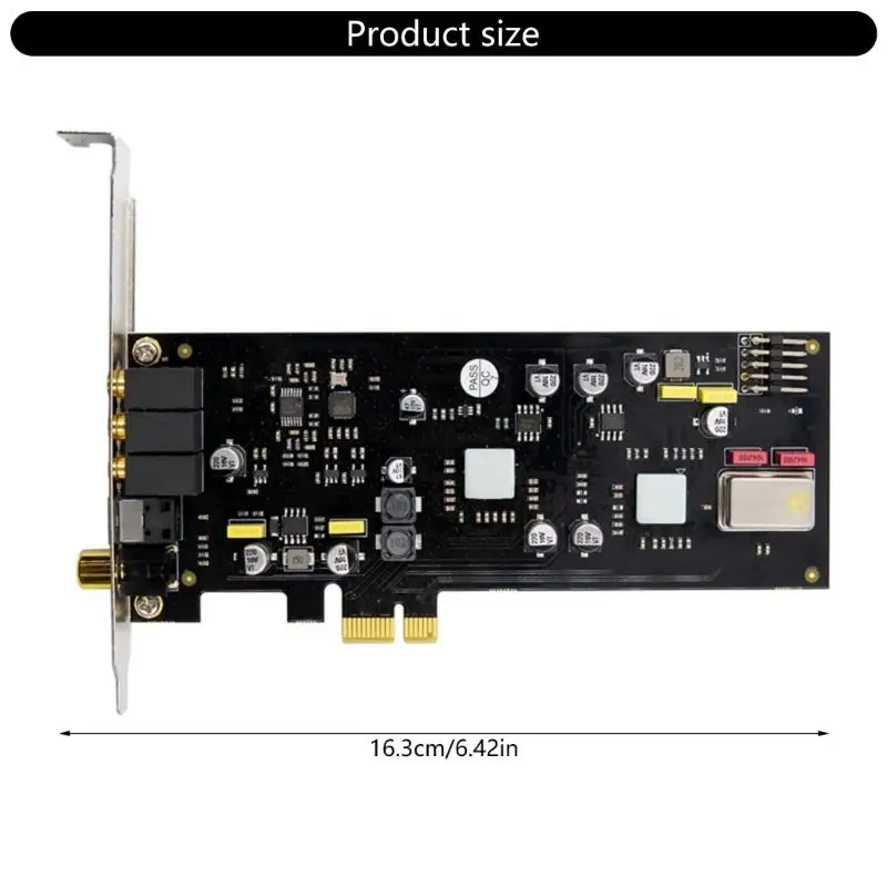 31BA ST113 PCIe SSS1700 게임용 로우 프로파일 PCIe 디지털 사운드 어댑터 변환
