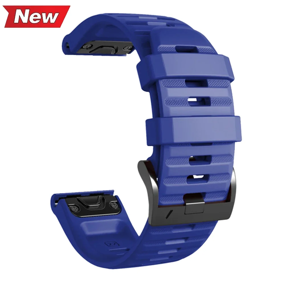 Enhanced Silicone Sports Bracelet with QuickFit Technology