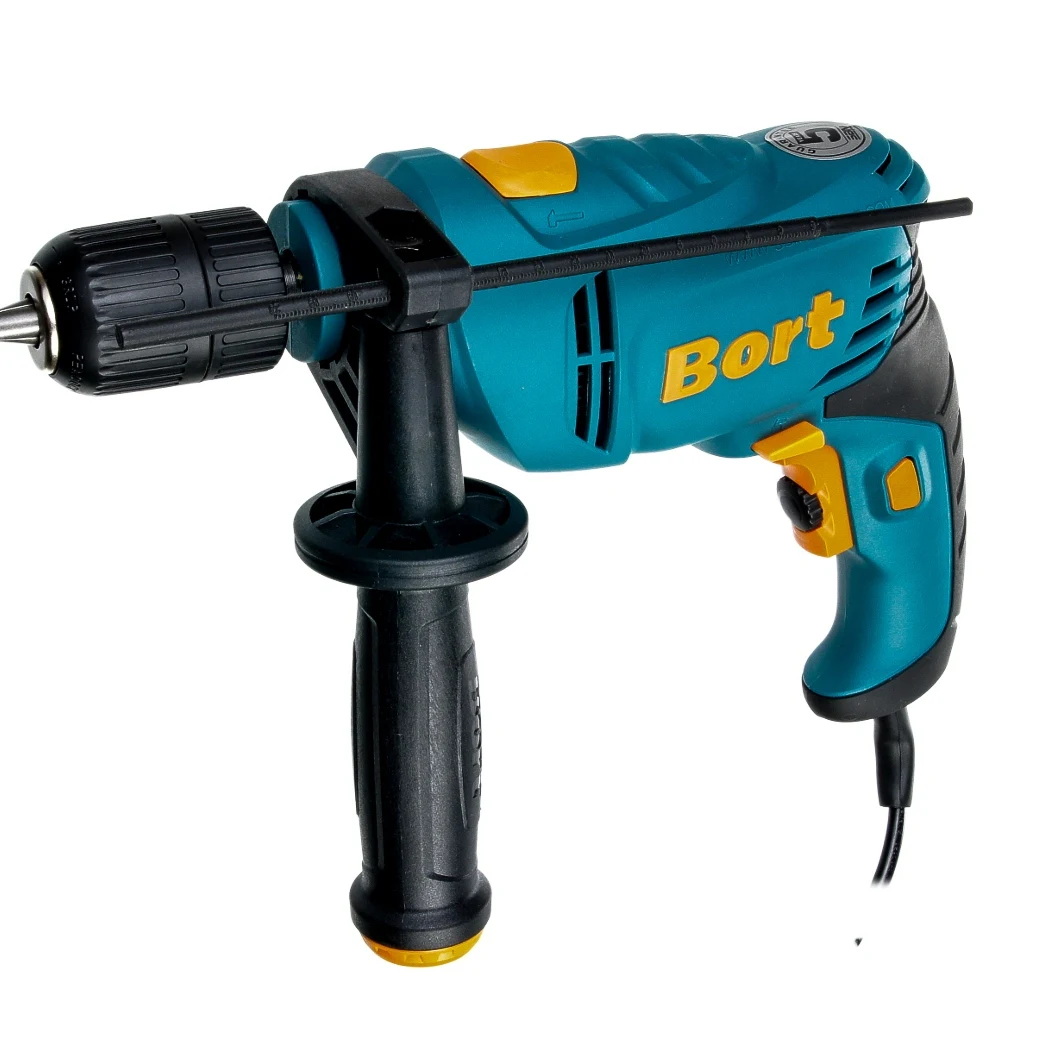 Дрель ударная Bort BSM-650U-QK ( 650 Вт регулировка скорости реверс) | Инструменты