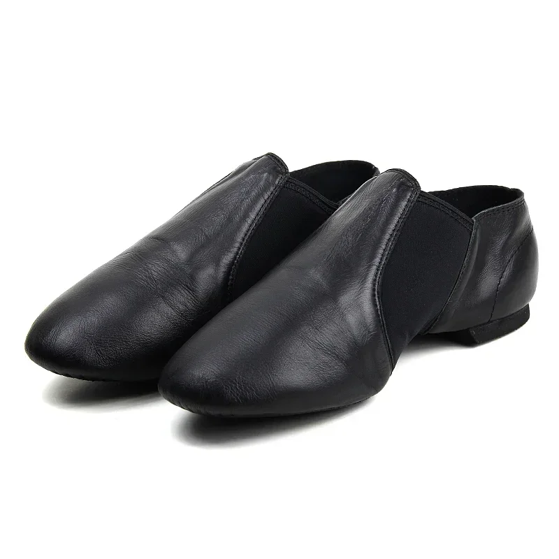 Genuine Leather  Jazz Dance Shoes Children Shoes For Men And Women Salsa Dance  Shoes Neo arch slip on Jazz shoes Ballet Belly 3