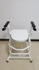 Bathroom Toilet Mobile Portable Commode Chair Commode Potty Toilet Seat 3