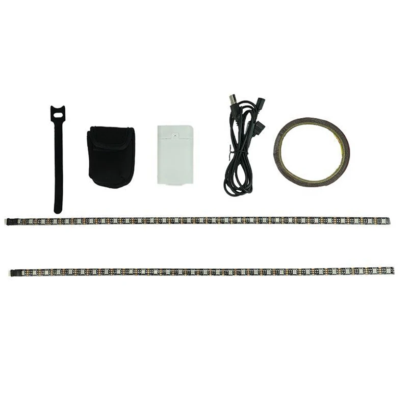 LED Strip Light Electric Scooter Accessories Scooter Accessories Scooter LED Strip 1 Set Waterproof LED Strip Flashlight Bar Lamp For Xiaomi M365 Electric Scooter Skateboard Night Chassis Light