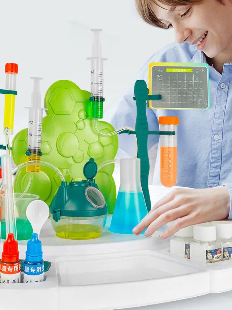 Expériences amusantes Kit scientifique pour enfants Chimie et physique  Éducation Jouets d'apprentissage Ensemble de bricolage