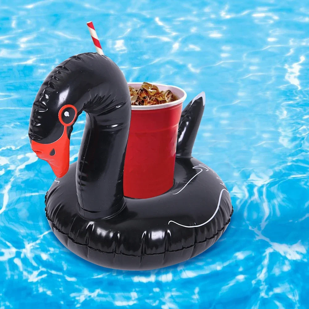Inflatable Drink Float Pool Floatie Drink Holder Inflatable Hot