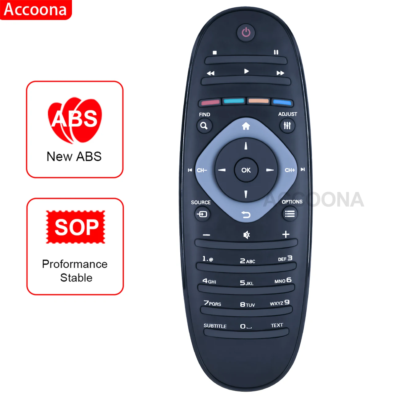 Telecomando Universale Di Ricambio VINABTY Per TV Philips – Modello 242254990301 E Compatibili