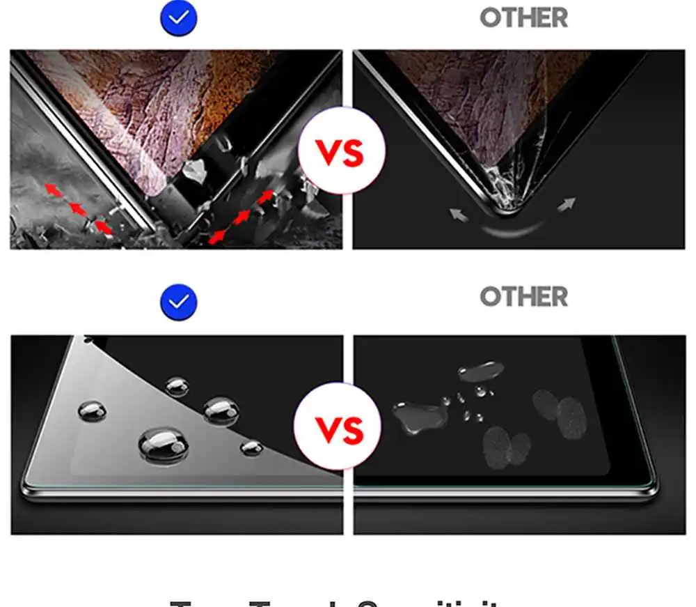 2Pcs High Definition Protective Tempered Glass For Huawei MediaPad M5 10 10.8 Pro Screen Protector tablet back stickers