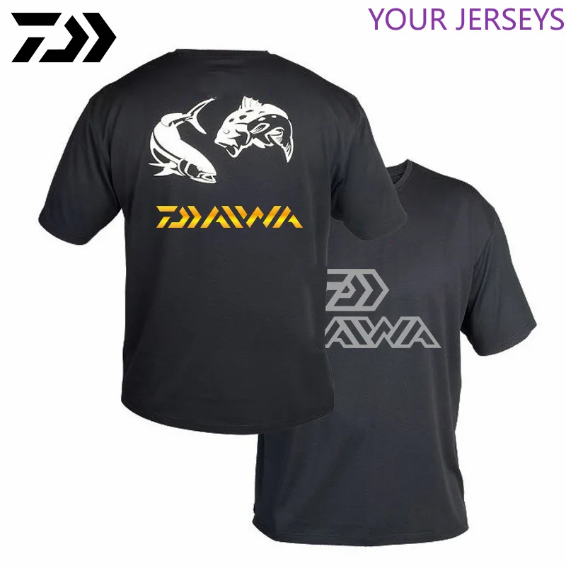 Daiwa Cawanfly Fishing T-shirt/ Fishing Clothing/ Outdoor Kleding Fishing  Shirt Short Sleeve Sports Outdoor Fishing Wear For Men