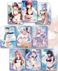 New Sexy Girl Goddess Haven Cards Booster Box Collection Anime Goddess Feast Rare Metal Card Board Game Table Toy Children Gift 4