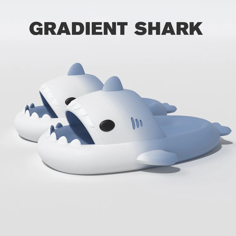Shark Slippers Women Summer Cute EVA Flip Flops Men Non-slip Indoor Outdoor Slides Girls Boys Beach Shoes slippers sandals shoes slippers sandals non slip slippers female slippers