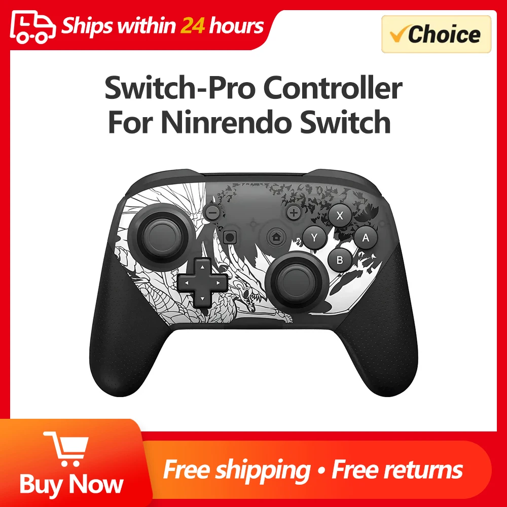 조이스틱 이중 진동 무선 스위치 프로 컨트롤러, 스위치 라이트 스위치 OLED..