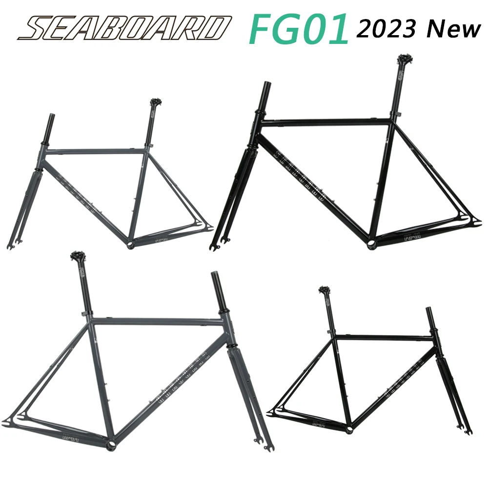 2023 New SEABOARD FG01 Fixed Frame 700C Single Speed Vbrake Road