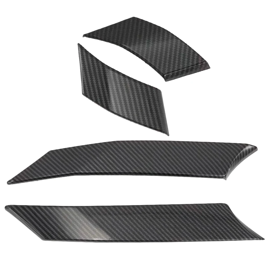 

Для Toyota Rav 4 Rav4 2019 2020 углеродное волокно Автомобильная дверь окно кронштейн стойка Защитная крышка C столб