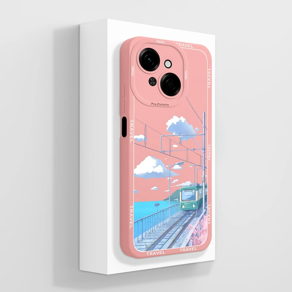 Stylish Avocado Soft Silicone Shockproof Phone Case