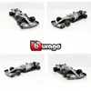 Bburago 1:43 Mercedes Benz 2019 W10 F1 Formula Static Die Casting Alloy Model Racing Car # 44 # 77 Collection Gift Toy 5